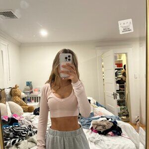 Garage pink long sleeve